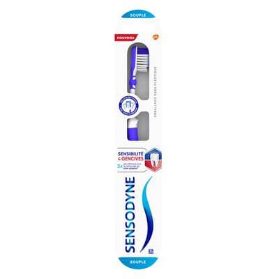 Sensodyne Brosse à dents Sensbilité & Gencives, 1 pièce