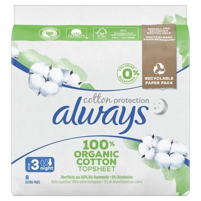 Always - Serviettes Hygiéniques avec Ailettes 