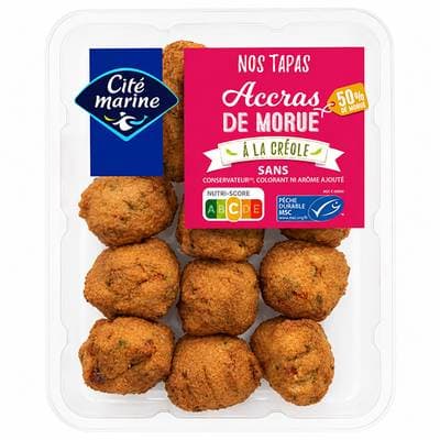 Cité Marine Accras de morue, 180g