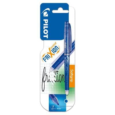 Pilot Stylo roller frixion point encre bleue effaçable pointe fine, 1  stylo