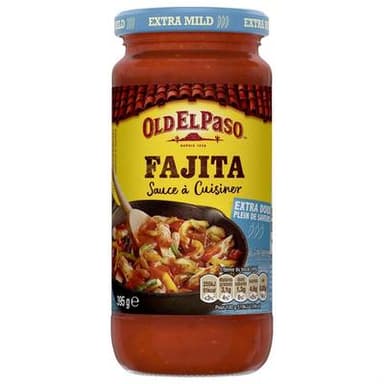 Old el Paso Sauce Fajita Extra Douce à cuisiner, 395g