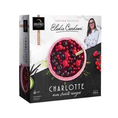 Erhard Charlotte aux fruits rouges, 500g