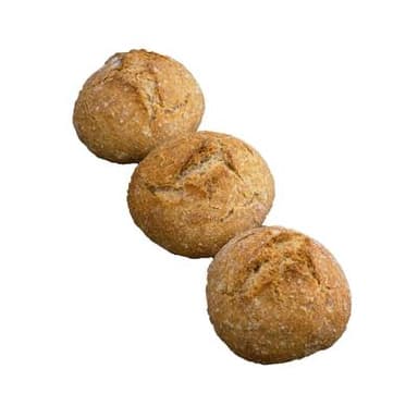 Pains et Tradition Petits pains complets Bio précuits, 8x40g