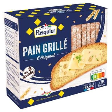 Pasquier Pain grillé original, 415g