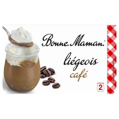 Bonne Maman Liégeois Café, 2x105g