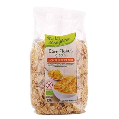 Ma Vie Sans Gluten Corn Flakes Glacés, sans gluten, Bio, 250g