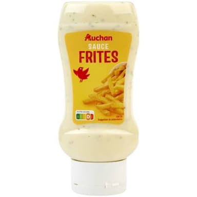 Auchan Sauce frites flacon souple, 350g