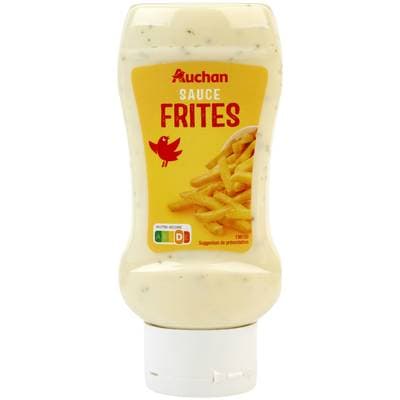 Auchan Sauce frites flacon souple, 350g