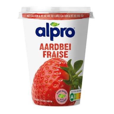 Alpro Dessert Soja Fraise, 500g