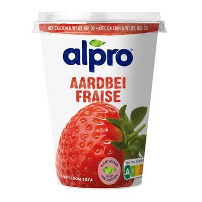 Alpro Dessert Soja Fraise, 500g