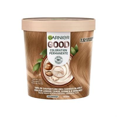 Good Coloration 7.12 Blond foncé café crème, 216g