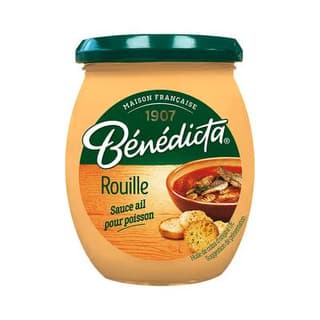 Bénédicta Sauce Rouille - Sauce ail pour poisson, 260g