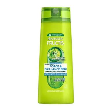 Fructis Shampoing Cheveux normaux Force Et Brillance 2en1, 300ml