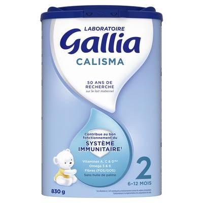  - Laboratoire Gallia - Lait bébé en poudre Calisma 2ème âge, 6-12 mois