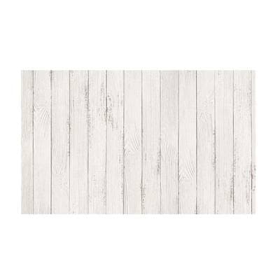 Arvix Tapis soft diatomite imprimé - Bois blanc, 45 x 75 cm