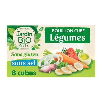 Jardin Bio Etic - Bouillon Cube de Légumes Bio sans gluten sans sel