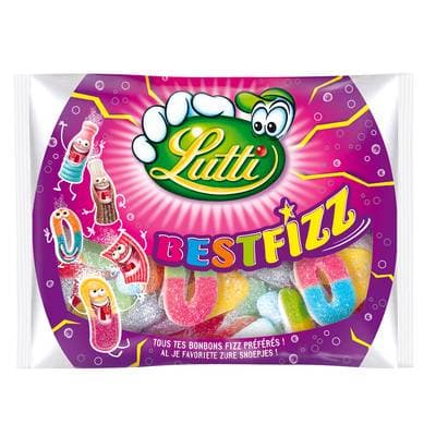 Lutti LUTTI BEST FIZZ 350G, 350g