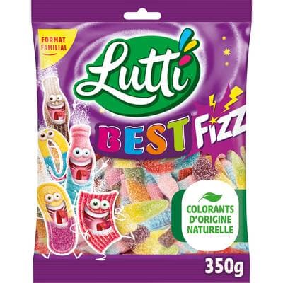 Lutti Bonbon Best Fizz, 350g