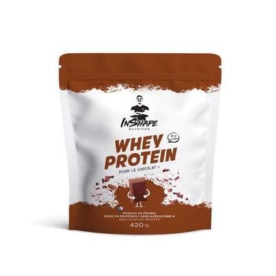 Inshape Nutrition Whey Boisson Proteinée Saveur Chocolat, 420g