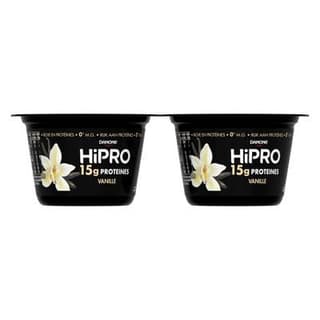 HiPRO Yaourt Vanille Protéiné 0%mg, 2x160g