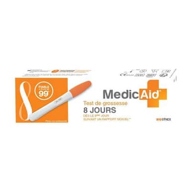 MedicAid Test de grossesse 8j, 1 pièce