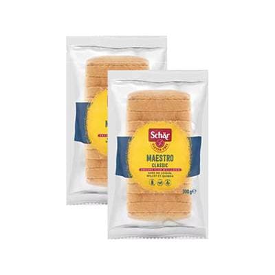 Schär Pain Maestro Classic sans gluten, Lot de 2x300g