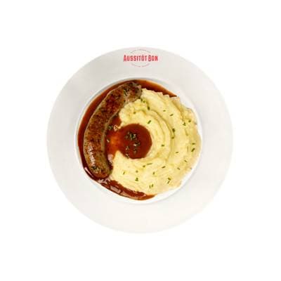 Aussitôt Bon Saucisse Purée Grand-Mêre, 390g