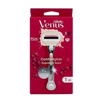 Gillette Venus Rasoir Comfortglide Sugarberry, 1 pièce