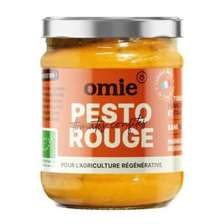 Omie Sauce pesto rouge Tomates Confites Bio, 190g