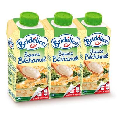 Bridélice Sauce béchamel, 3x20cl