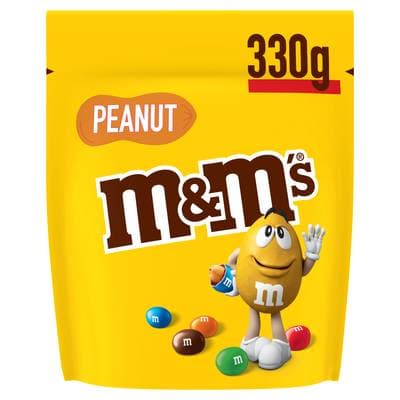 M&M'S Bonbons Peanut chocolat, 330g