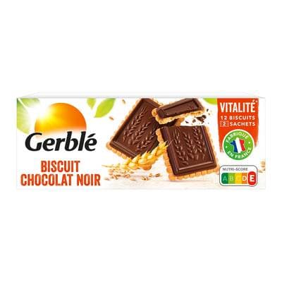 Gerblé Vitalité 12 Biscuits Chocolat Noir, 150g