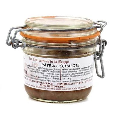 Les Charcuteries De La Trappe Pâté à l'échalote, 180 g