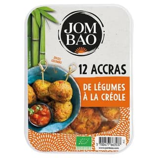 Jom Bao Accras de légumes à la créole bio, 12 pièces - 220g