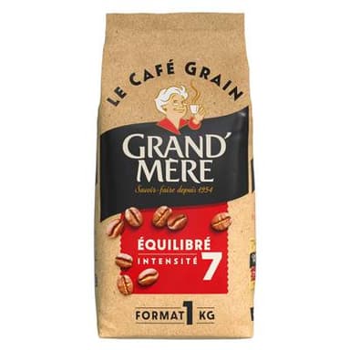 Grand Mère Café grain equilibré, 1KG