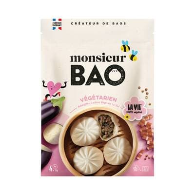 monsieur BAO Bao Végétarien La Vie, 4x55g