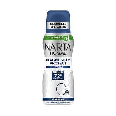 Narta Homme Déodorant Compressé pour Homme Magnesium Protect, 100ml