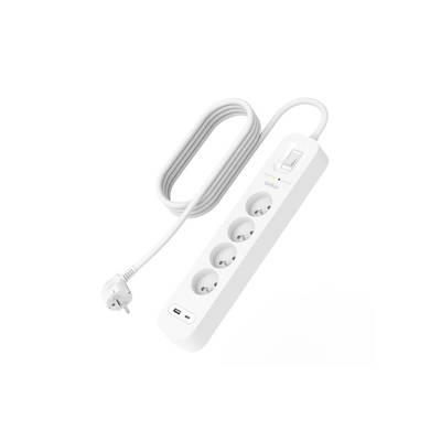 0745883855537 - Belkin - Multiprise parafoudre 4 prises avec ports USB-C et USB-A