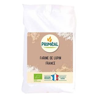 Priméal Farine de lupin bio origine France, 500g