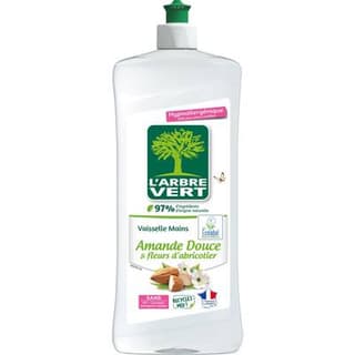 L'arbre Vert Liquide vaisselle Amande Abricot, 750ml
