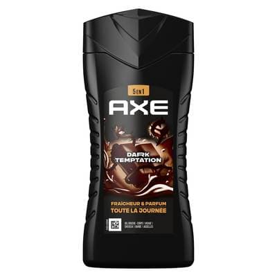 Axe Gel douche Fraîcheur Parfum Chocolat Tonka Dark Temptation, 250ml