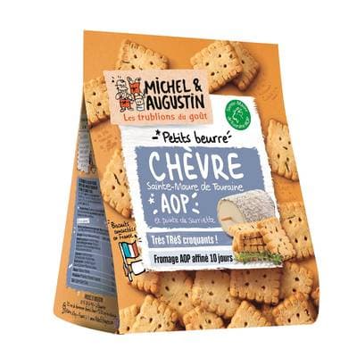 Michel et Augustin Petits Beurre Chevre AOP, 100g