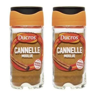 Ducros Cannelle moulue, Lot de 2x39g