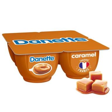 Danette Crème Dessert au Caramel, 4x125g