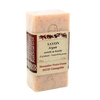Abbaye De Ganagobie Savon Argan enrichi au karité, 150g