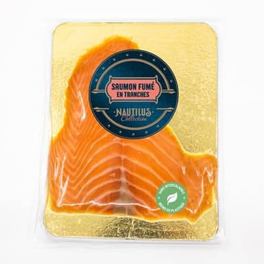 Nautilus Collection Saumon Fumé Ecosse, 2 tranches - 100g