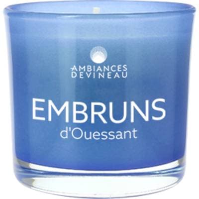 Ambiances Devineau Bougie parfumée verre Embruns d'Ouessant, 20 h