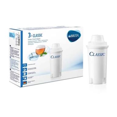 BRITA Cartouches filtrantes classiques, 3  cartouches