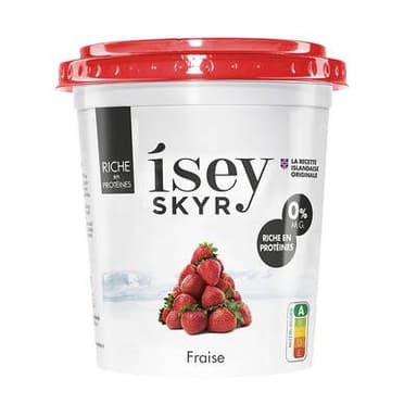 Isey Skyr Fraise 0%mg, 400g