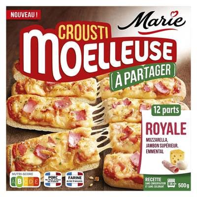 Marie Pizza Royale jambon et fromage, 500g